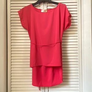 Paisley and ivy high low blouse